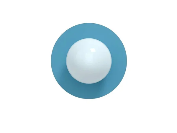 Swedish Ninja - Candy Big Circle 360 L Wandleuchte, blau
