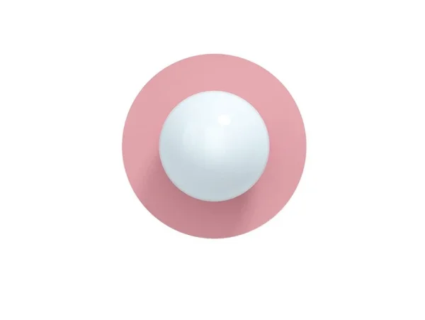 Swedish Ninja - Candy Big Circle 360 L Wandleuchte, pink