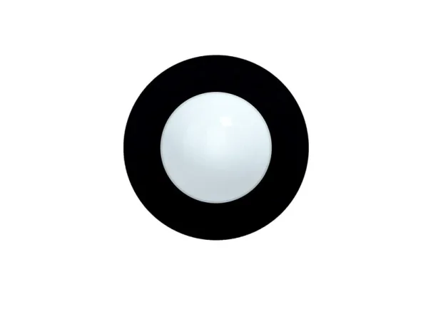 Swedish Ninja - Candy Big Circle 360 L Wandleuchte, schwarz