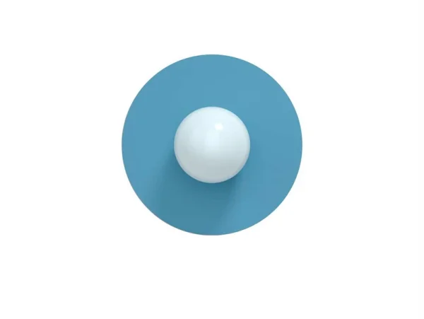 Swedish Ninja - Candy Big Circle 360 S Wandleuchte, blau