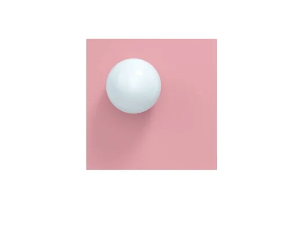 Swedish Ninja - Candy Big Square S Wand-/Deckenleuchte, pink