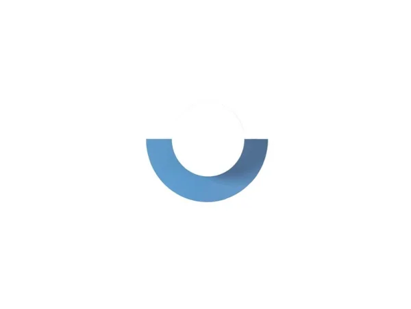 Swedish Ninja - Candy Little Circle 180 S Wandleuchte, blau