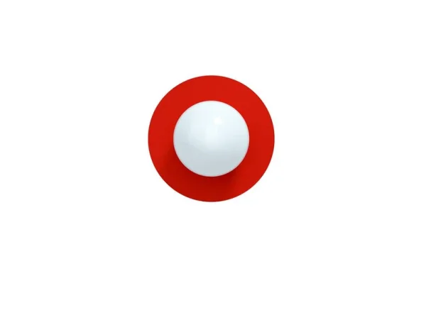 Swedish Ninja - Candy Little Circle 360 S Wandleuchte, rot