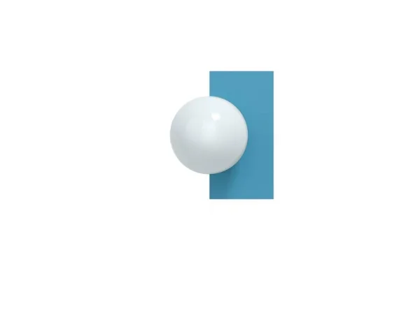 Swedish Ninja - Candy Little Rectangle S Wandleuchte, blau