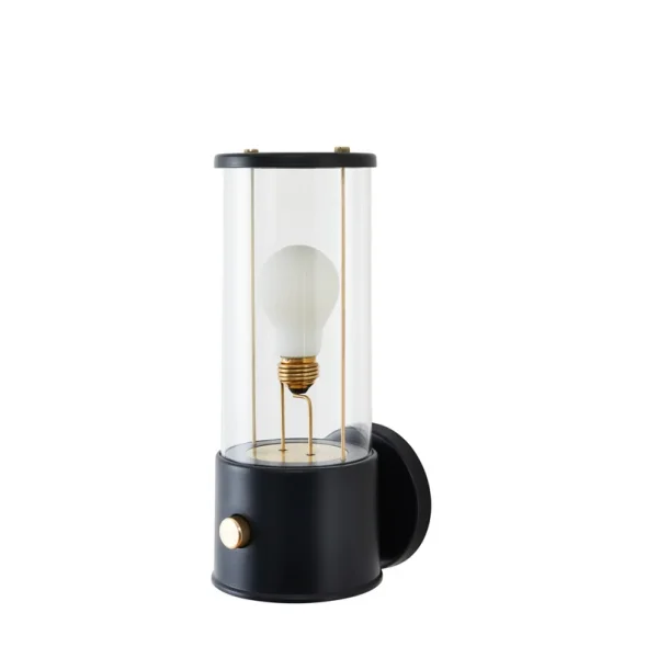 Tala - LED-Wandlampe Muse Portable, IP44, schwarz, dimmbar