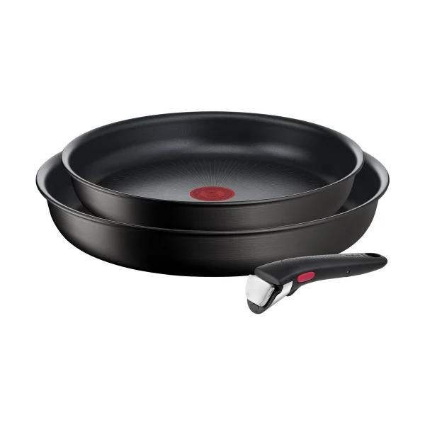Tefal Ingenio Unlimited Bratpfannenset 3 Teile Schwarz