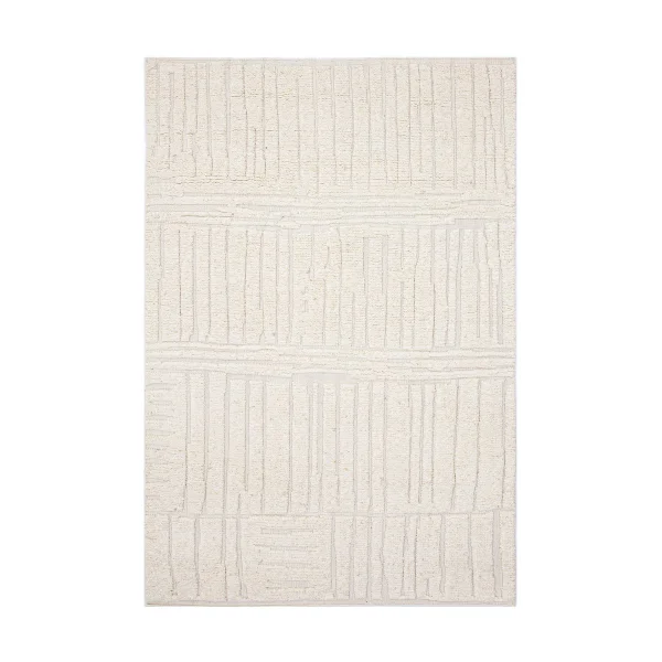 Tell Me More Sandnes Wollteppich White, 200x300 cm