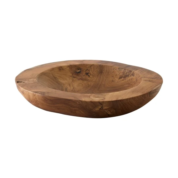 Tell Me More Teak Servierschale Large, Ø40 cm