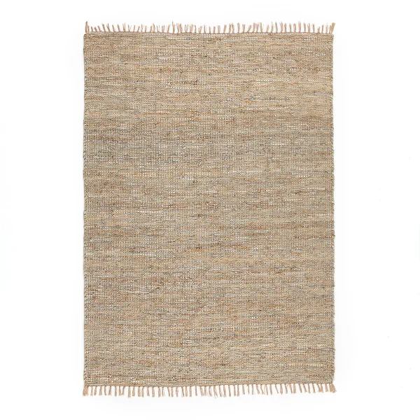 Teppich Aidas, Jute Und Leder