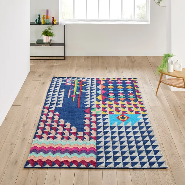 Teppich Aus 100% Baumwolle