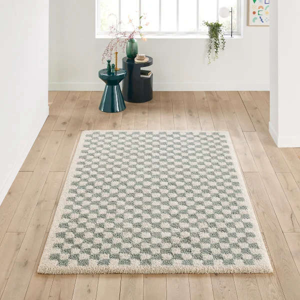 Teppich Eras Mit Schachbrettmuster