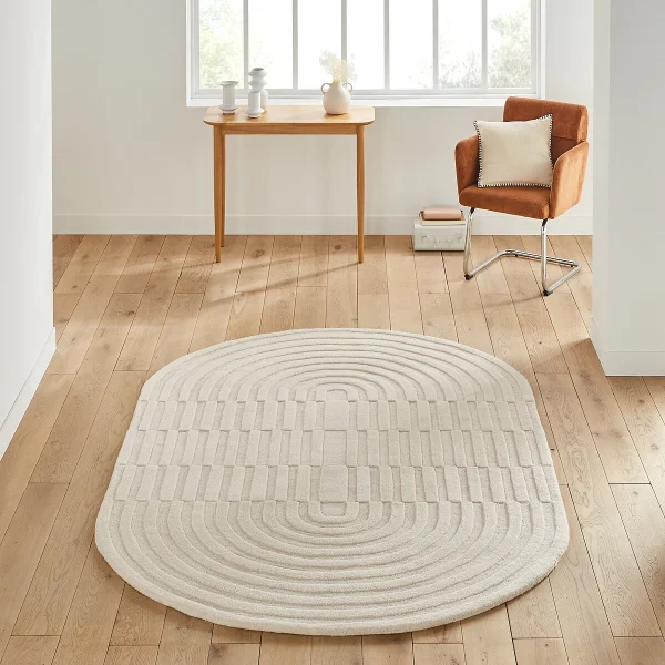 Teppich Malko, Oval, Wolle