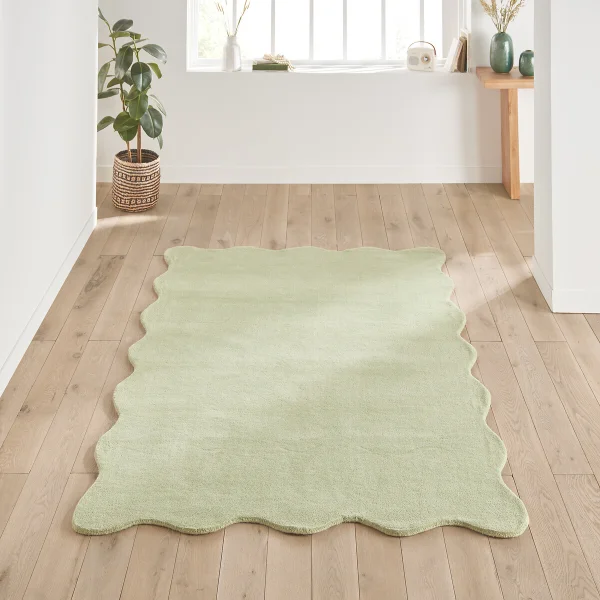 Teppich Scalero Mit Bogenkante, Wolle