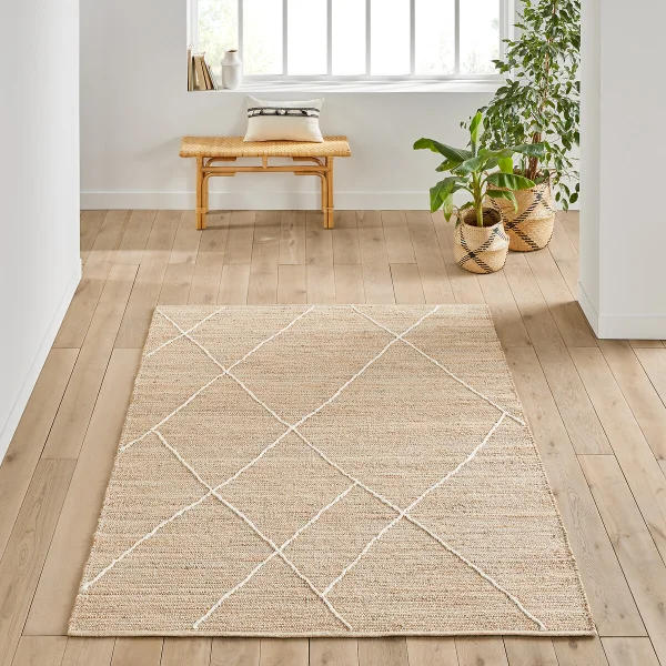Teppich Tospa, Jute Und Baumwolle