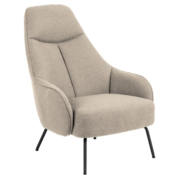 Texas Sessel Stoff beige.
