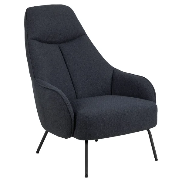 Texas Sessel Stoff blau.