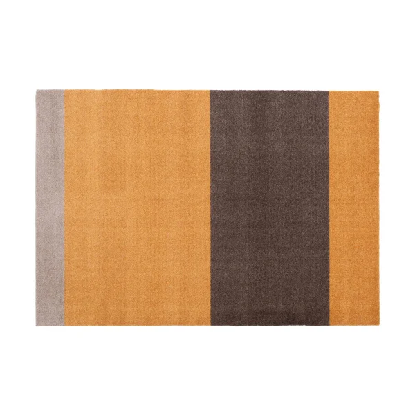 tica copenhagen Stripes Flurteppich horizontal Dijon-brown-sand, 90 x 130cm