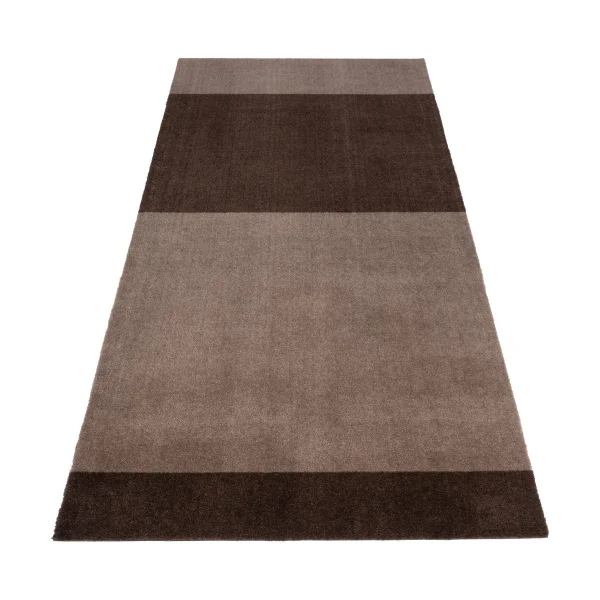 tica copenhagen Stripes Flurteppich horizontal Sand-brown, 90 x 200cm