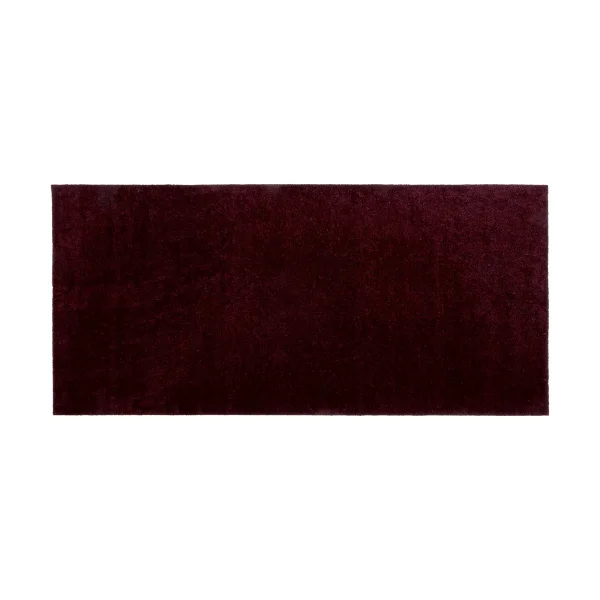 tica copenhagen Unicolor Flurteppich Bordeaux, 90x200 cm