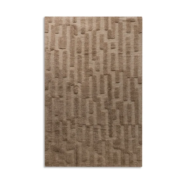 Tinted Bielke Wollteppich 170x240 cm Dark beige