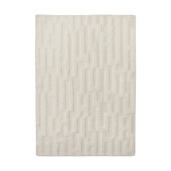 Tinted Bielke Wollteppich 190x290 cm Offwhite