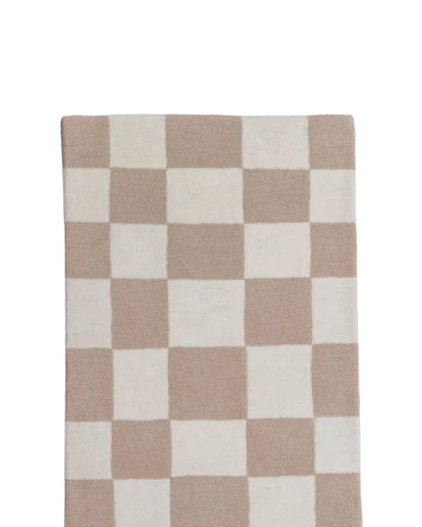 Tinted Hafstrom Flurteppich Wolle 80x300 cm Beige-white