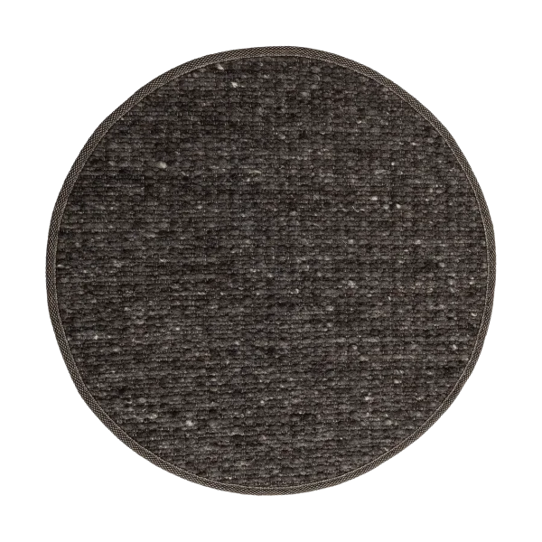 Tisca Greenland Swift runder Teppich Anthracite nr 83, Ø300 cm