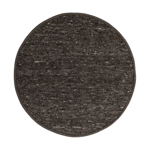 Tisca Sierrafil runder Teppich Anthracite nr. 83, Ø200 cm