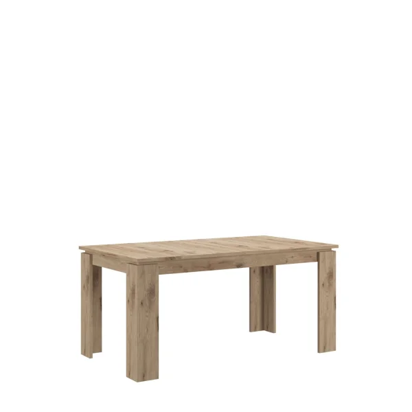 Titan Esstisch 160/200 cm inkl. Zusatzplatten Eiche dekor.