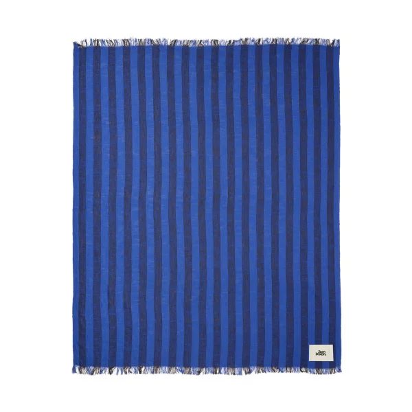 Tom Dixon Band Plaid 160x200 cm Blue & Black