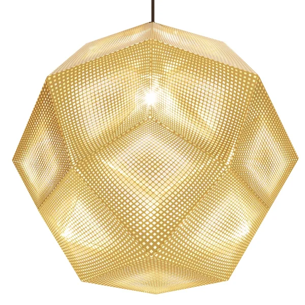 Tom Dixon Etch Pendelleuchte 50cm Messing