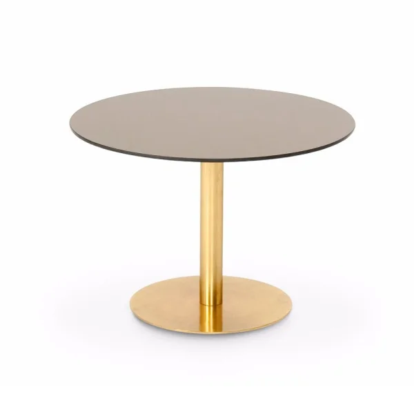 Tom Dixon Flash Couchtisch rund Kupfer-Messinggestell