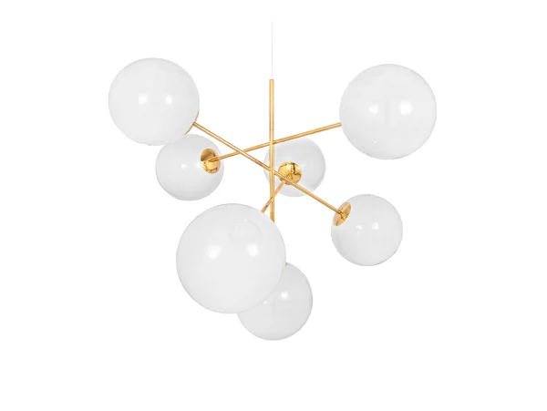 Tom Dixon - Globe Kronleuchter Large Opal