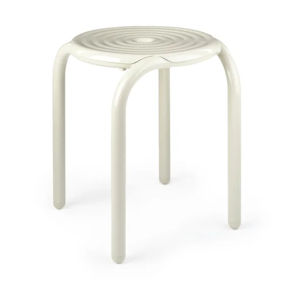 Tom Dixon Groove Hocker 45 cm Putty