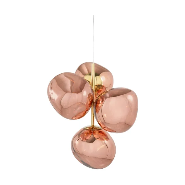 Tom Dixon Melt Chandelier mini kronleuchter LED 63,4 cm Copper