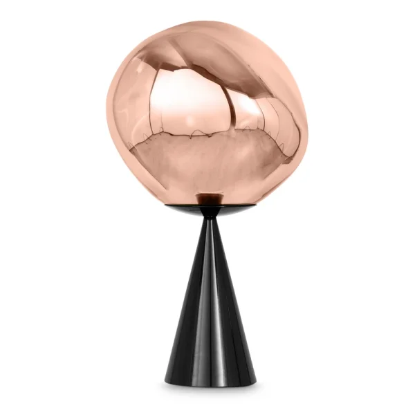 Tom Dixon - Melt Cone Fat Tischleuchte Kupfer/Schwarz