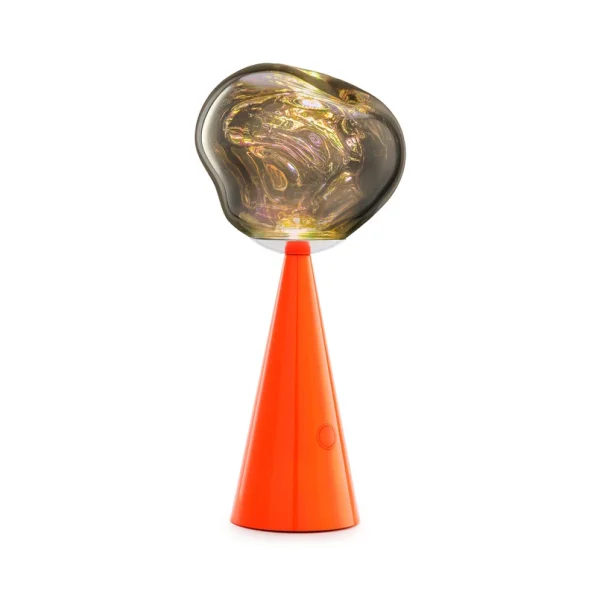 Tom Dixon - Melt LED-Akku-Tischlampe fluoro/rot 29 cm IP44