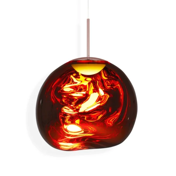 Tom Dixon - Melt LED-Hängelampe, Ø 50 cm, kupfer, Kunststoff