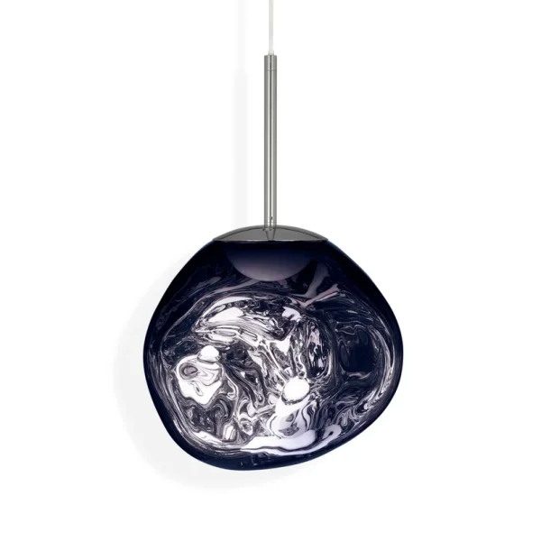 Tom Dixon - Melt Mini LED-Hängelampe, Ø 28 cm, rauchgrau
