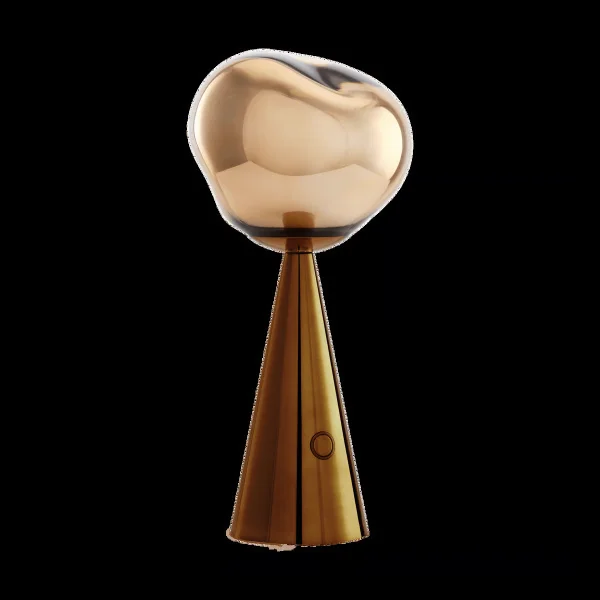 Tom Dixon Melt Portable LED Tischleuchte 28,5cm Bronze