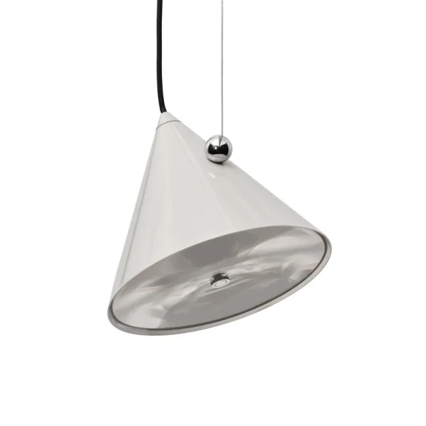 Tom Dixon - Pose LED-Hängelampe grau-beige Ø 25 cm Stahl dim