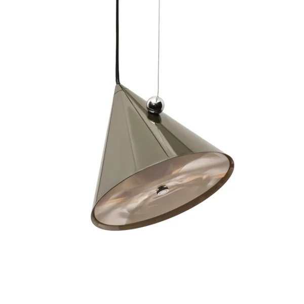 Tom Dixon - Pose LED-Hängelampe, grün Ø 25 cm Stahl dim