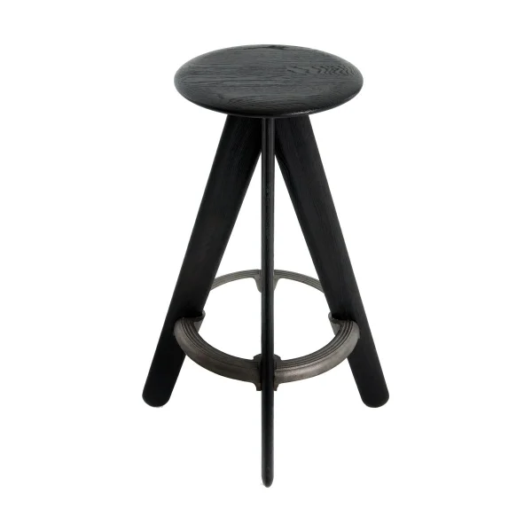 Tom Dixon Slab Barhocker 76 cm Black oak