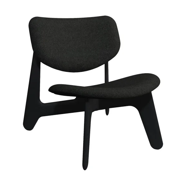 Tom Dixon Slab Loungesessel gepolsterter Sitz Natural brushed oak-Hallingdal 0180 CMHR