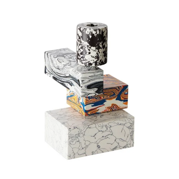 Tom Dixon - Swirl Kerzenhalter Multi-Farbigen