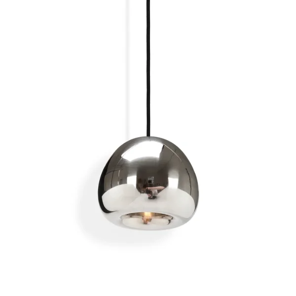 Tom Dixon - Void mini LED-Hängelampe, chromfarben, Ø 15 cm