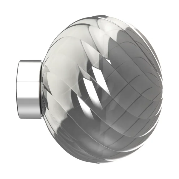 Tom Dixon Whirl Wandleuchte Ø30 cm Silber