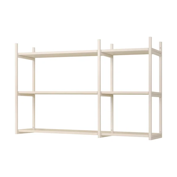 TÔNN furniture Portal Wandregal 123 cm - Off-white