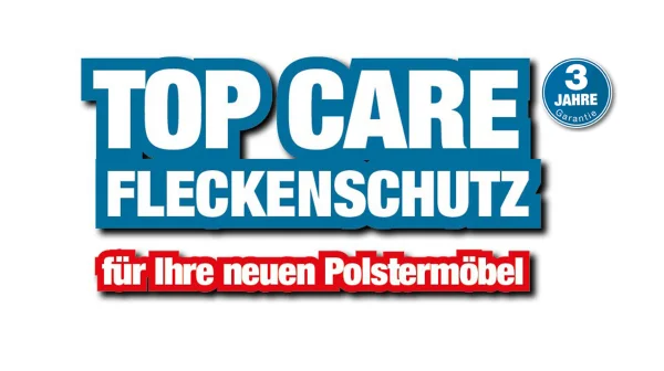 TOP-CARE Fleckenschutz für Ecksofas  und Wohnlandschaften bis 320 cm