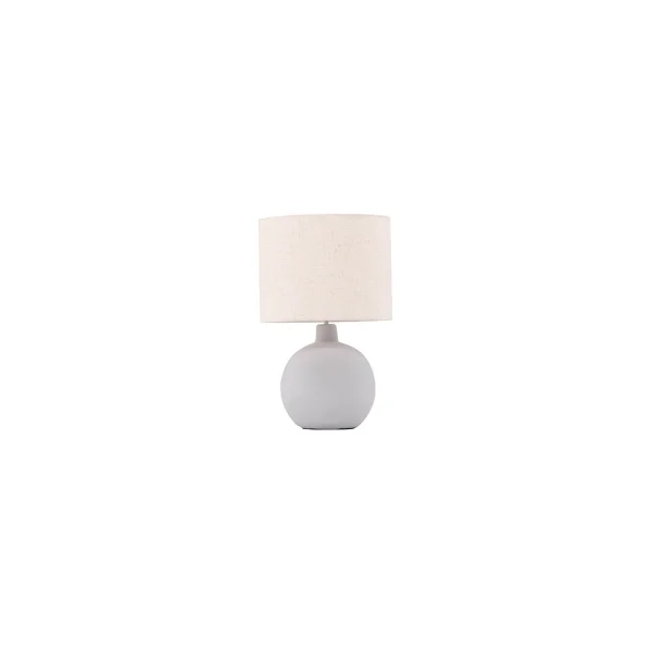 Torcello Beleuchtung Tischlampe 32x32x51cm Grau.